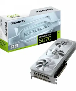 Gigabyte видео карта GeForce RTX 5070 EAGLE OC ICE SFF 12G 192BIT GDDR7 3DP/HDMI