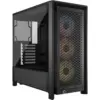 Corsair Case FRAME 4000D RS ARGB черен Mid Tower ATX