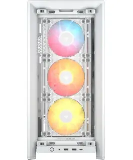 Alternative view of Corsair Case FRAME 4000D RS ARGB бял Mid Tower AT