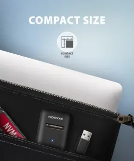 AXAGON адаптер Gen 2 M.2 NVMe/SATA SSD AMD2-AM USB-A