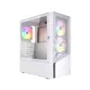 Gembird кутия за компютър Midi Tower Fornax 4300 ATX бял