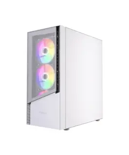 Gembird кутия за компютър Midi Tower Fornax 4300 ATX бял