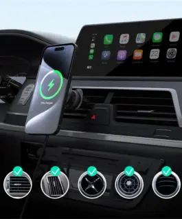 AUKEY Wireless Charging Phone Mount Qi HD-MC13