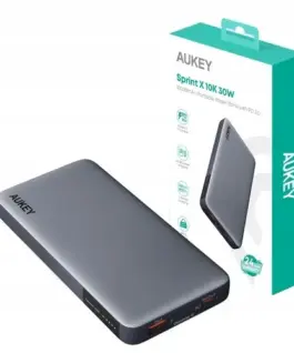 AUKEY външна батерия PB-Y41 10000mAh 30W 2xUSB PD 3