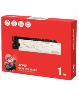 Alternative view of Adata SSD XPG MARS 980 BLADE 1TB PCIe 5x4 14/10 GB/s M2