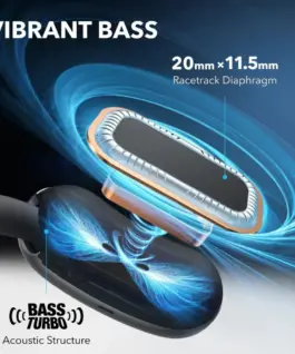 Anker Wireless earphones Soundcore Aero Fit 2 Bluetooth черен