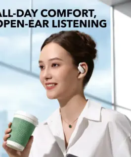 Alternative view of Anker Wireless earphones Soundcore Aero Fit 2 Bluetooth бял