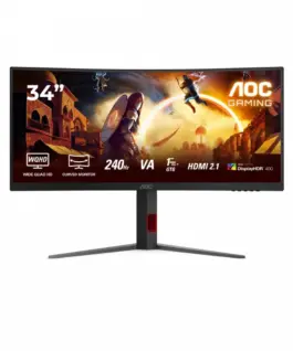 AOC Monitor CU34G4Z 34 inches 240Hz Curved VA HDMIx2 DP HAS