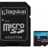 Kingston памет card microSD 64GB CanvasGo! Plus 200MB/s A2 U3 V30 + адаптер