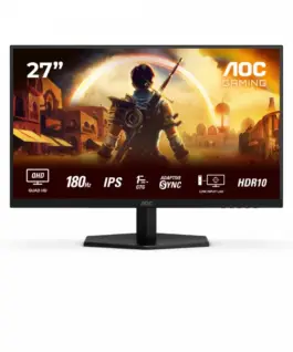 AOC Monitor Q27G42XE 27 inches Fast IPS 180Hz HDMIx2 DP