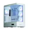 Zalman P50 DS бял Mid-Tower 4x ARGB Fans