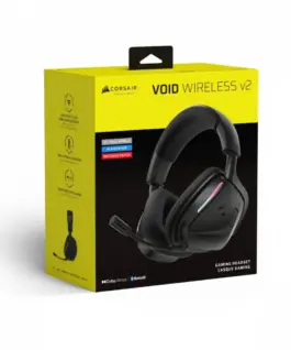Alternative view of Corsair Headset Void Wireless 2.0 Carbon