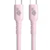 TB USB C - USB C 60W jelly кабел 1m розов