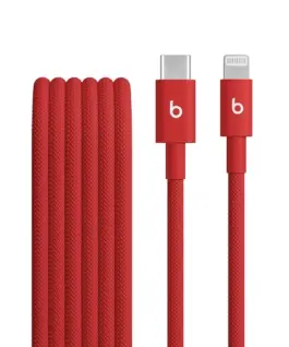 Apple кабел Beats USB C to Lightning 1.5m Rapid червен