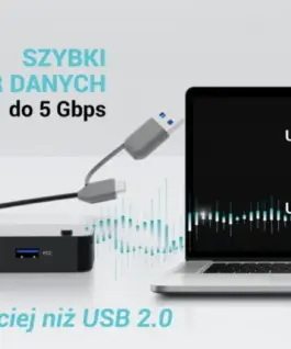 i-tec Universal KVM HUB 2x USB-C + 2x USB-A 3.0