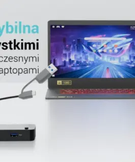 i-tec Universal KVM HUB 2x USB-C + 2x USB-A 3.0