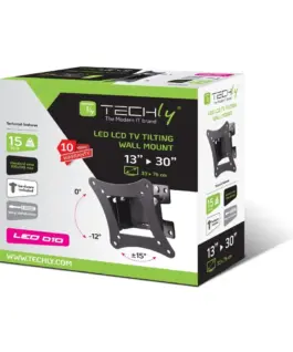Techly TV wall mount 13-30 inches LED/LCD 15kg swivel tilt