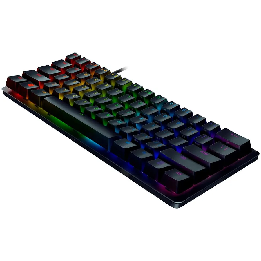 Геймърска клавиатура Razer Huntsman Mini (Red Switch), US Layout, Black, Razer Optical Switch, Razer Chroma customizable backlighting w/ 16.8 million colors, up to 5 profiles Hybrid onboard storage, Detachable Type-C Connectivity, 100 million keystro - Image 27