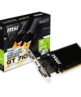 Видео карта MSI Video Card NVidia GeForce GT 710 2048MB DDR3 64-bit 12.8 GB/s 1600 Mbps Effective Memory Speed 954 MHz C