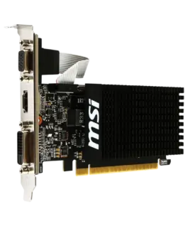 Alternative view of Видео карта MSI Video Card NVidia GeForce GT 710, 2048MB DDR3, 64-bit, 12.8 GB/s, 1600 Mbps Effective Memory Speed, 954 MHz Clock, PCI Express 2.0, HDMI 1.4, Dual-link DVI-D, D-Sub, 300W Recommended PSU