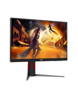 AOC Monitor 24G4HA 23.8 inches Fast IPS 200Hz HDMIx2 DP Pivot Speakers - Image 3