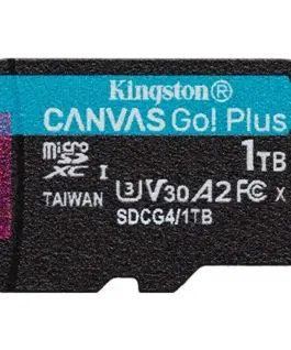 Kingston памет card microSD 1TB Canvas Go! Plus 200MB/s A2 U3 V30