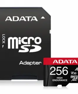 Adata mSD HighEnd 256GB UHS1 U3 V30 A2 100/85MB/s+Ad