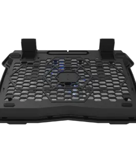 Alternative view of Охладителна подложка за лаптоп CANYON NS02, Cooling stand single fan with 2x2.0 USB hub, support up to 10”-15.6” laptop, ABS plastic and iron, Fans dimension:125*125*15mm(1pc), DC 5V, fan speed: 800-1000RPM, size:340*265*30mm, 406g