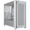 Corsair FRAME 4000D RS бял Mid Tower ATX
