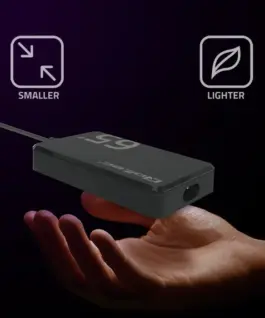 Qoltec зарядно 65W PD 5V 20V 3.25A USB C 3.1