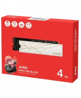 Alternative view of Adata SSD XPG MARS 980 BLADE 4TB PCIe 5x4 14/13 GB/s M2