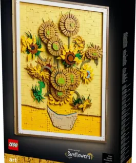 Alternative view of LEGO Bricks ART 31215 Vincent van Gogh Sunflowers