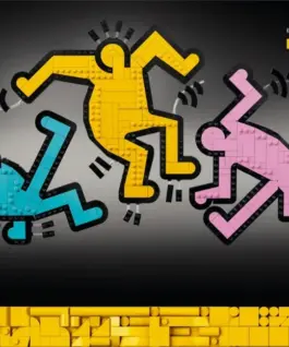 LEGO Bricks ART 31216 Keith Haring – Dancing Figures