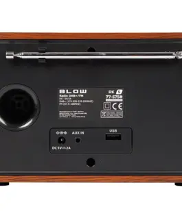 Alternative view of BLOW Radio RK5 BT FM/DAB+ kitchen, черен-brown