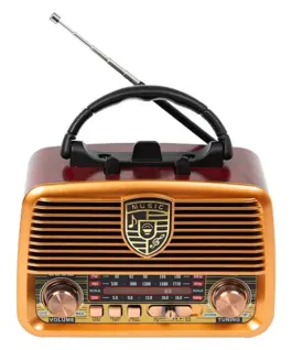 Alternative view of BLOW Analog radio RA10 AM/FM solar