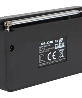 Alternative view of BLOW Radio RK4 FM/DAB+ kitchen, черен