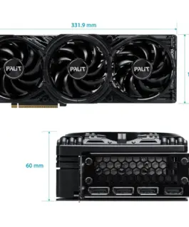 Alternative view of Palit видео карта GeForce RTX 5080 GAMING PRO OC 16GB GDDR7 256bit