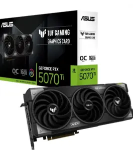 Asus видео карта GeForce RTX 5070 TI TUF GAMING OC 16GB GDDR7 256bit DP/HDMI