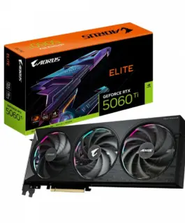 Gigabyte видео карта AORUS GeForce RTX 5060 Ti ELITE 16G 128BIT GDDR7 HDMI/3DP