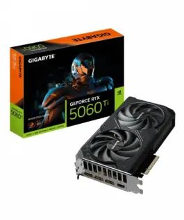 Gigabyte видео карта GeForce RTX 5060 Ti WINDFORCE OC 8G 128BIT GDDR7 HDMI/3DP