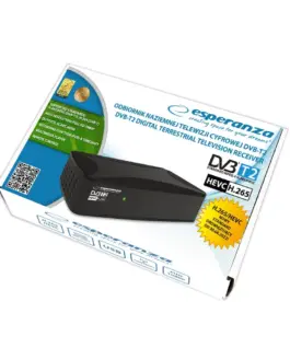 Alternative view of Esperanza Digital Tuner/decoder DVB-T2 H.265/HEVC