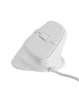 Alternative view of Natec Vertical мишка CRAKE 2 PRO 128000DPI optical бял