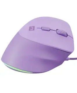 Natec Vertical мишка CRAKE 2 PRO 128000DPI optical lavender
