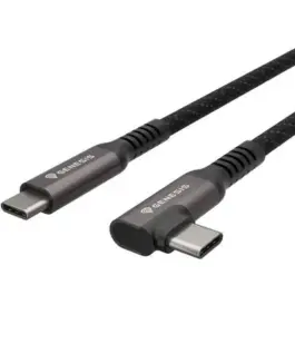 Alternative view of Natec USB-C M/M 3.1 GEN 2 кабел 3M 10GB/S PD60W VR