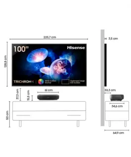 Alternative view of Hisense Laser TV 100 inches 100L9HD