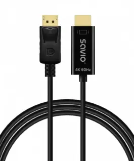 Savio Display Port to HDMI 4K