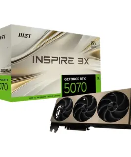 MSI видео карта GeForce RTX 5070 12G INSPIRE 3X OC