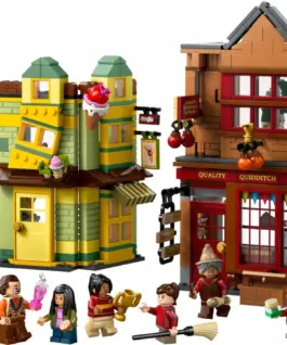 Alternative view of LEGO Harry Potter 76452 Quality Quidditch Supplies & Ice Cream Shop