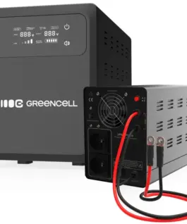 Green Cell UPS AVR PowerCore 800W/1200VA 12VDC