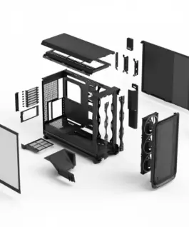Fractal Design Meshify3XL Ambience ProRGB черенTG Light